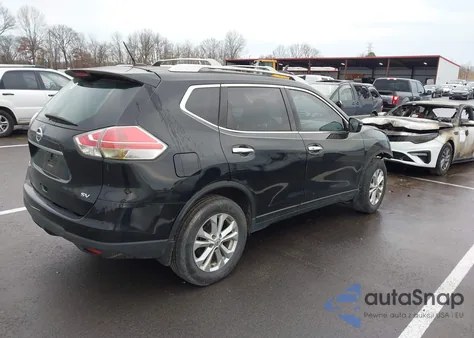 2016 Nissan Rogue Sv z USA, uszkodzony, nr VIN JN8AT2MT2GW027689